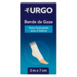 URGO BANDE DE GAZE 3X7CM
