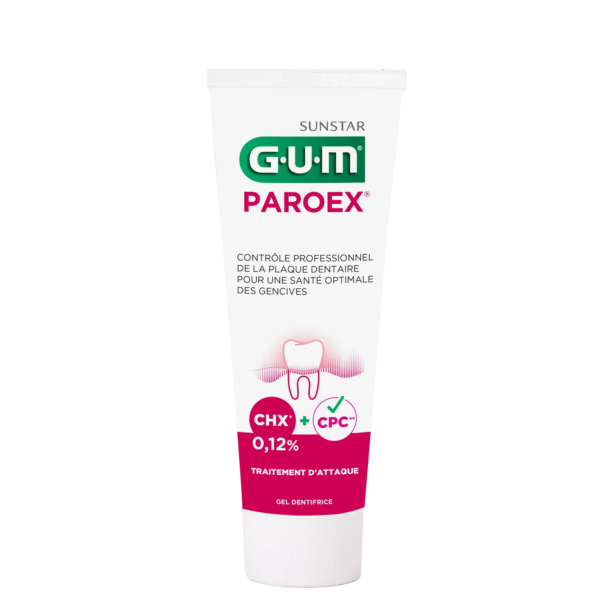 1770-GUM-Dentifrice-Paroex-75ml-NEW-TUBE.webp GUM DENTIFRICE PAROEX 1770 – Image 1