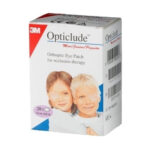 COMPRESSES OCULAIRES  JUNIOR OPTIFIX MARRON