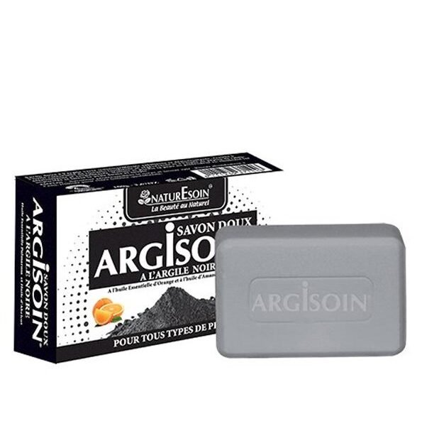 6111259371538-1-595x600-1.jpg NATURESOIN SAVON DOUX A L'ARGILE BLEUE 125G – Image 1