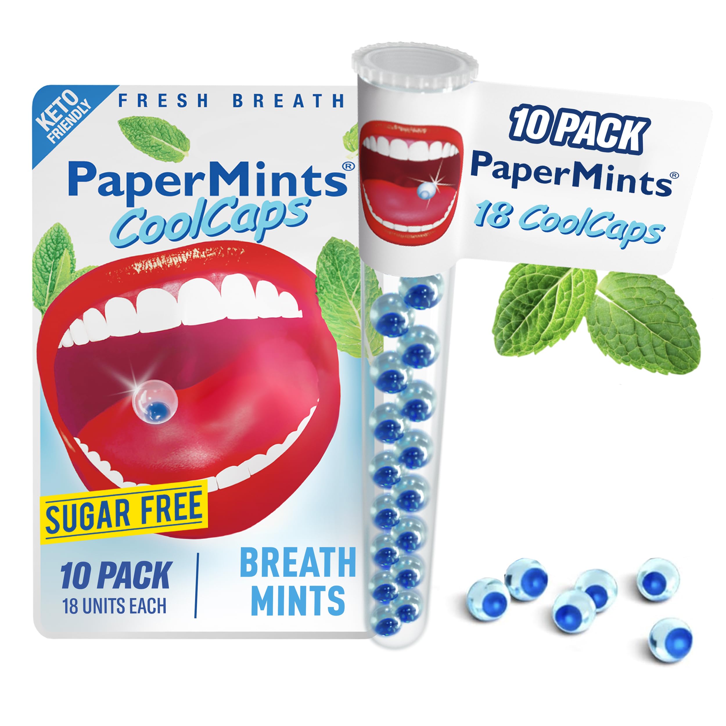 81a8SZ6L8LL-1.jpg PAPERMINTS COOL CAPS FLACON/18 – Image 1