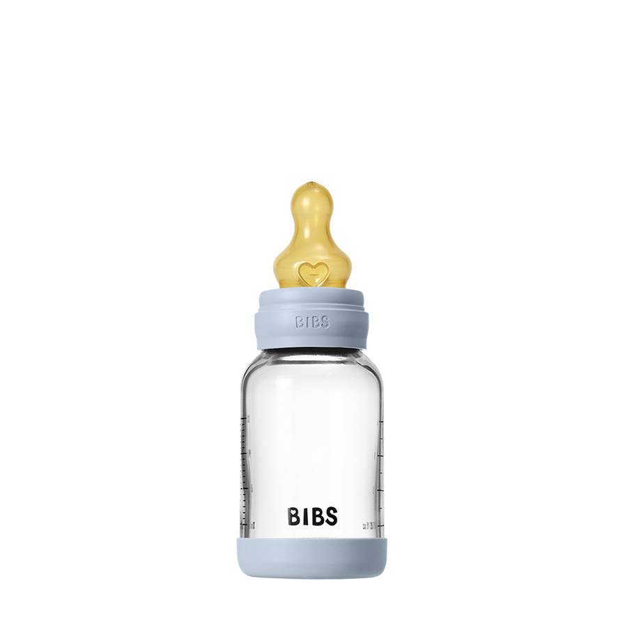 BIBS-BabyGlassBottle-120-Latex-Babyblue.png NOTRE BB BANDE OMBILICALE – Image 1