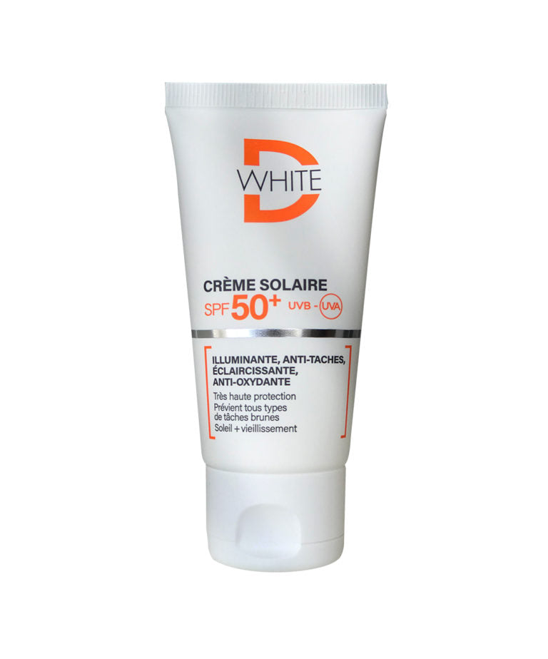 D-WHITEINVISIBLE1.jpg D WHITE ECRAN INV SPF50+ ANTI TACHES ECLAIRCISSANTE 50ML – Image 1