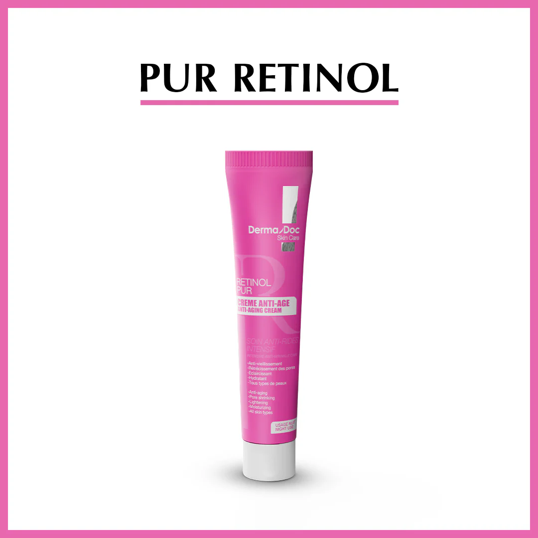 DERMADOC-PurRetinol.webp Dermadoc Retinol Pur Creme Anti Age 40ML – Image 1