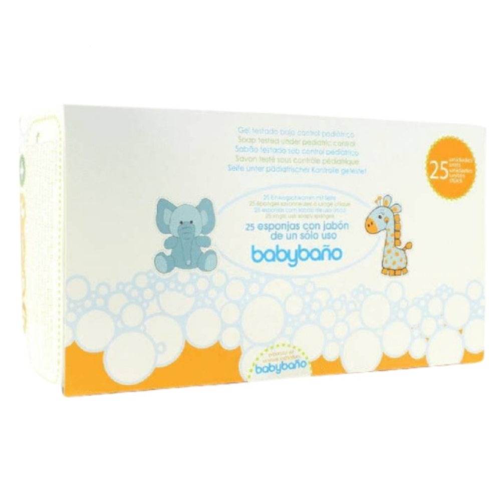 Eponge-Savonneuse-Baby-Bano-25-unites.jpg BEGOBANO EPONGE SAVONNEUSE BABY 25 UDS – Image 1