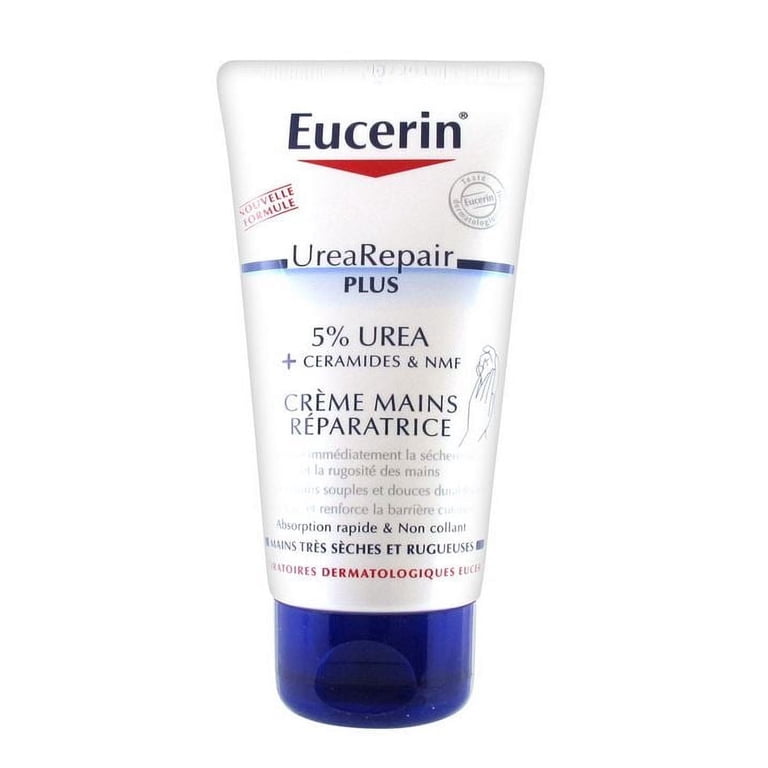 Eucerin-UreaRepair-PLUS-Hand-Cream-5-Urea-75-mL_f0ff6bb7-3573-44b3-af10-07eb7b042ddd.49bafe1837fa56816d29b77baf00a1d2.jpeg EUCERIN CREME MAINS 5% UREE – Image 1