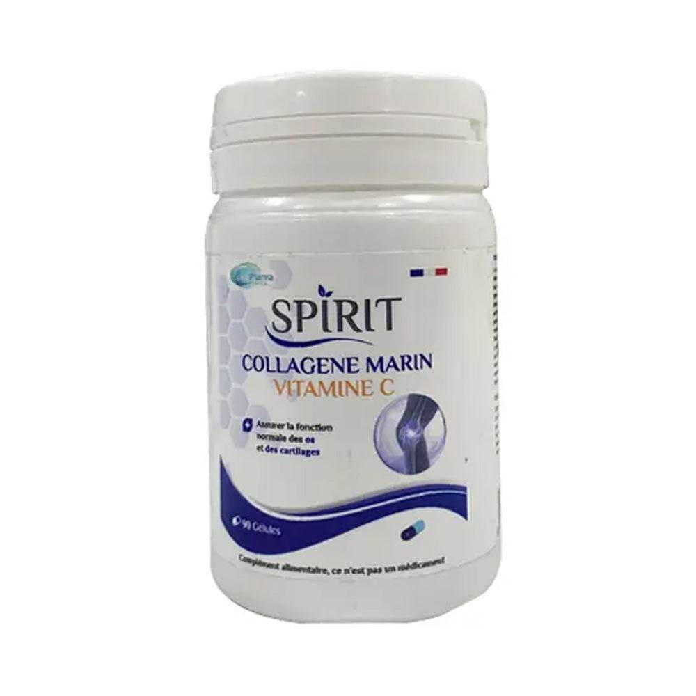 Spirit-Collagene-Marin-Vitamine-C-90-Gelules-nova-parapharmacie-casablanca.jpg SPIRIT COLLAGENE MARIN +VIT C 90GEL – Image 1
