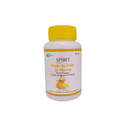 SPIRIT HUILE DE FOIE DE MORUE 60CAP