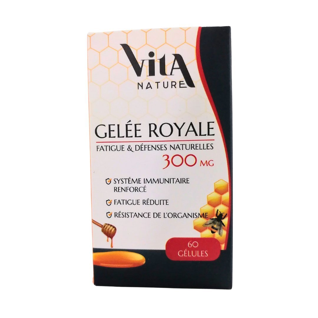 Vita-nature-gelee-royale-300mg-60-gelules-1.jpg VITA NATURE C.A GELEE ROYAL 300MG 60GEL – Image 1