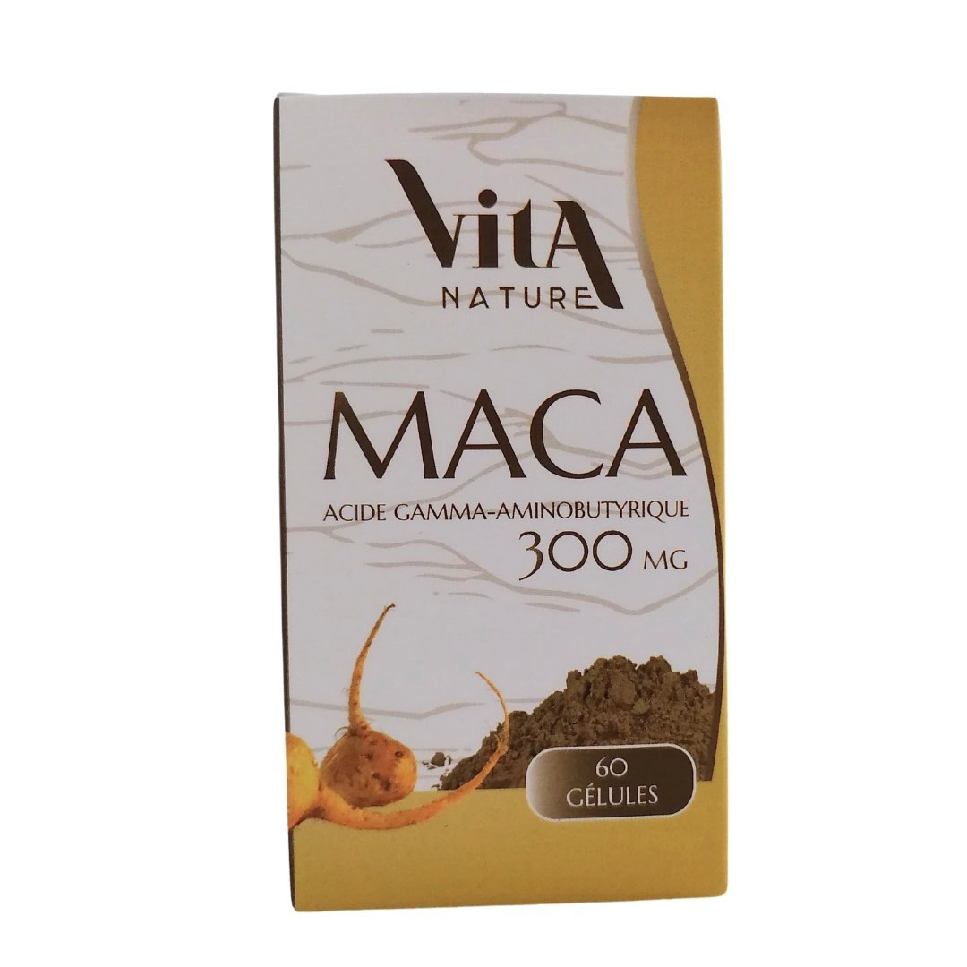 Vita-nature-maca-300mg-60gelules-1.jpg VITA NATURE C.A MACA 300MG 60GEL – Image 1