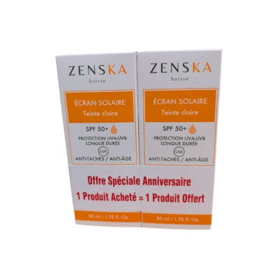 ZENSKA ECRAN TEINTE CLAIRE PACK 1+1