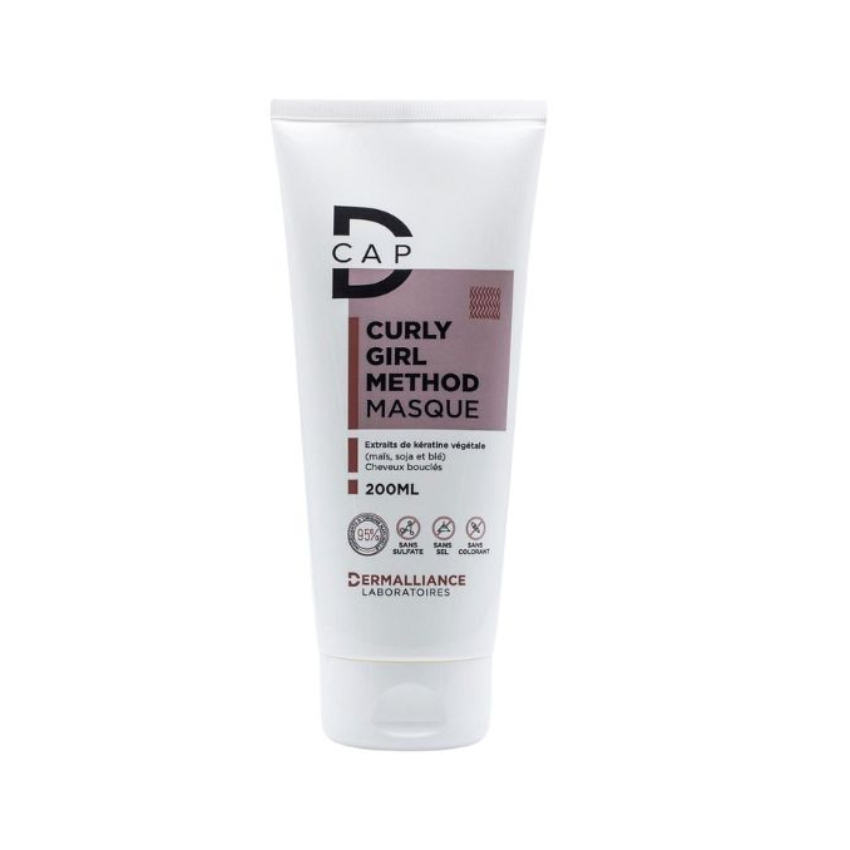 c1cbf26765358680a65c38faf5e3b979.png D-CAP MASQUE CURLY GIRL METHODE 200ML (CHEV BOUCLES) – Image 1