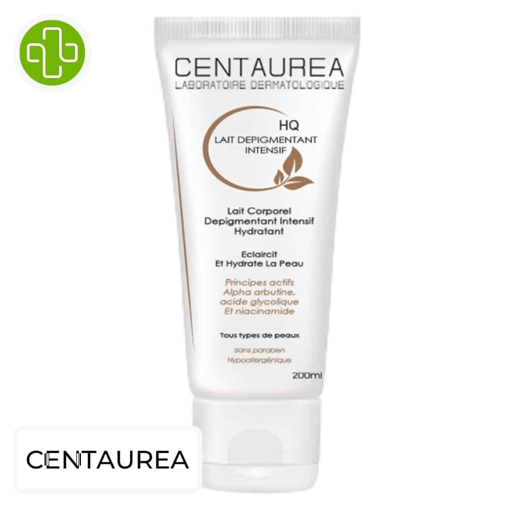 centaurea-hq-lait-depigmentant-intensif-200ml.jpg Centaurea Lait Depigmentant HQ 200ML – Image 1