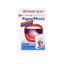 PAPERMINTS SPRAY MENTHE12ML PAPERMINTS SPRAY MENTHE12ML