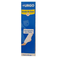 URGO BANDE DE GAZE 8MX10CM