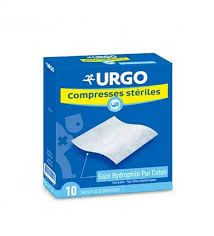 URGO COMPRESSE STERISOIN 30*30 BTE/10