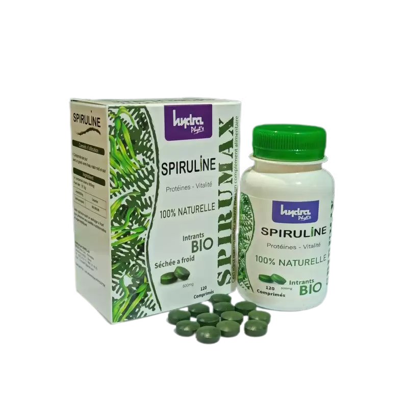 hydra-phyt-s-spirumax-boite-120-comprimes.webp HYDRA PHYTS SPIRUMAX / 120COMP – Image 1