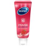 MANIX GEL LUBRIFIANT FRAISE 80ML