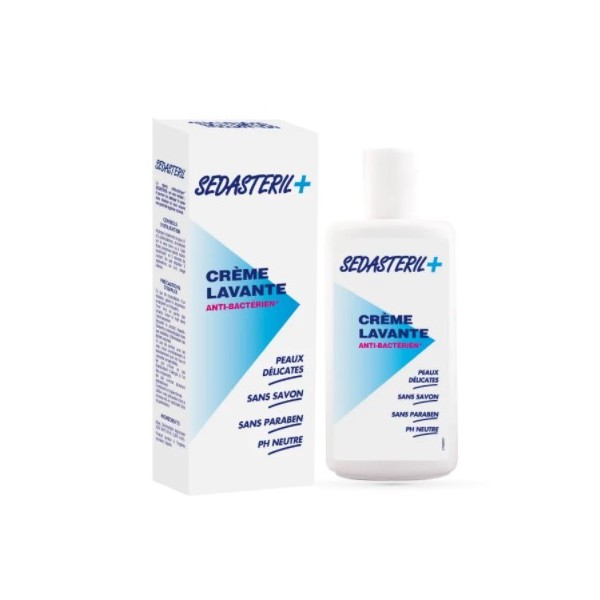 sedasteril-creme-lavante-anti-bacterien-250ml.jpg SEDASTERIL+ CREME LAVANTE 125ML – Image 1