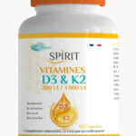 SPIRIT VIT D3 ET K2  60CAP