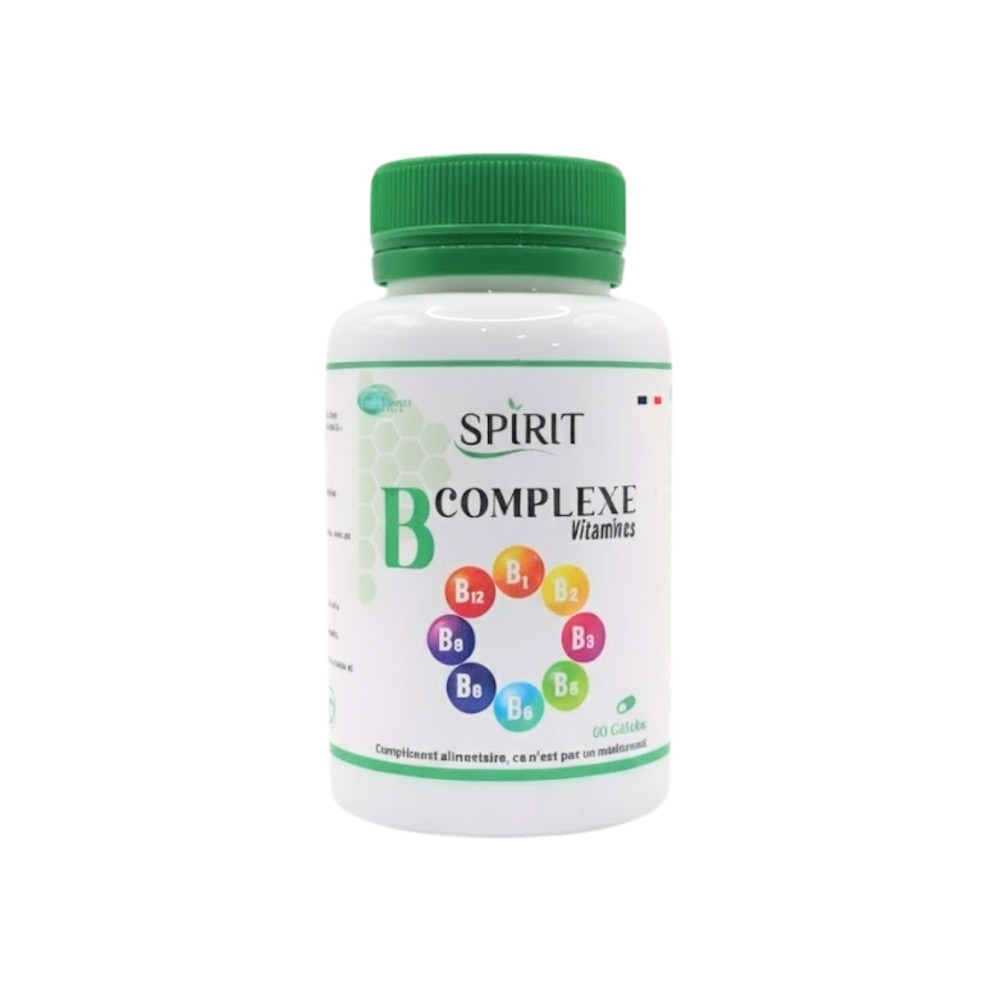 spirit-pharma-b-complexe-60-gelules.jpg SPIRIT VIT B COMPLEXE 60 GEL – Image 1
