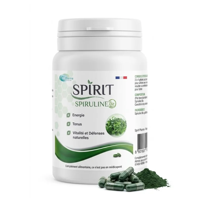 spirit-spiruline-240-comprimes.webp SPIRIT SPIRULINE 240CMP – Image 1