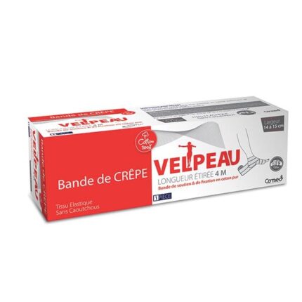 BANDE DE CREPE VELPEAU ROUGE 14 A 15
