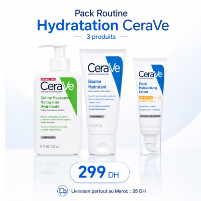 Pack Routine Hydratation CeraVe - 3 Produits